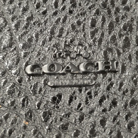 COACH FAYE CARRYALL Black Leather & Suede Satchel. NO CALLOUTS. EUC - Picture 7 of 16